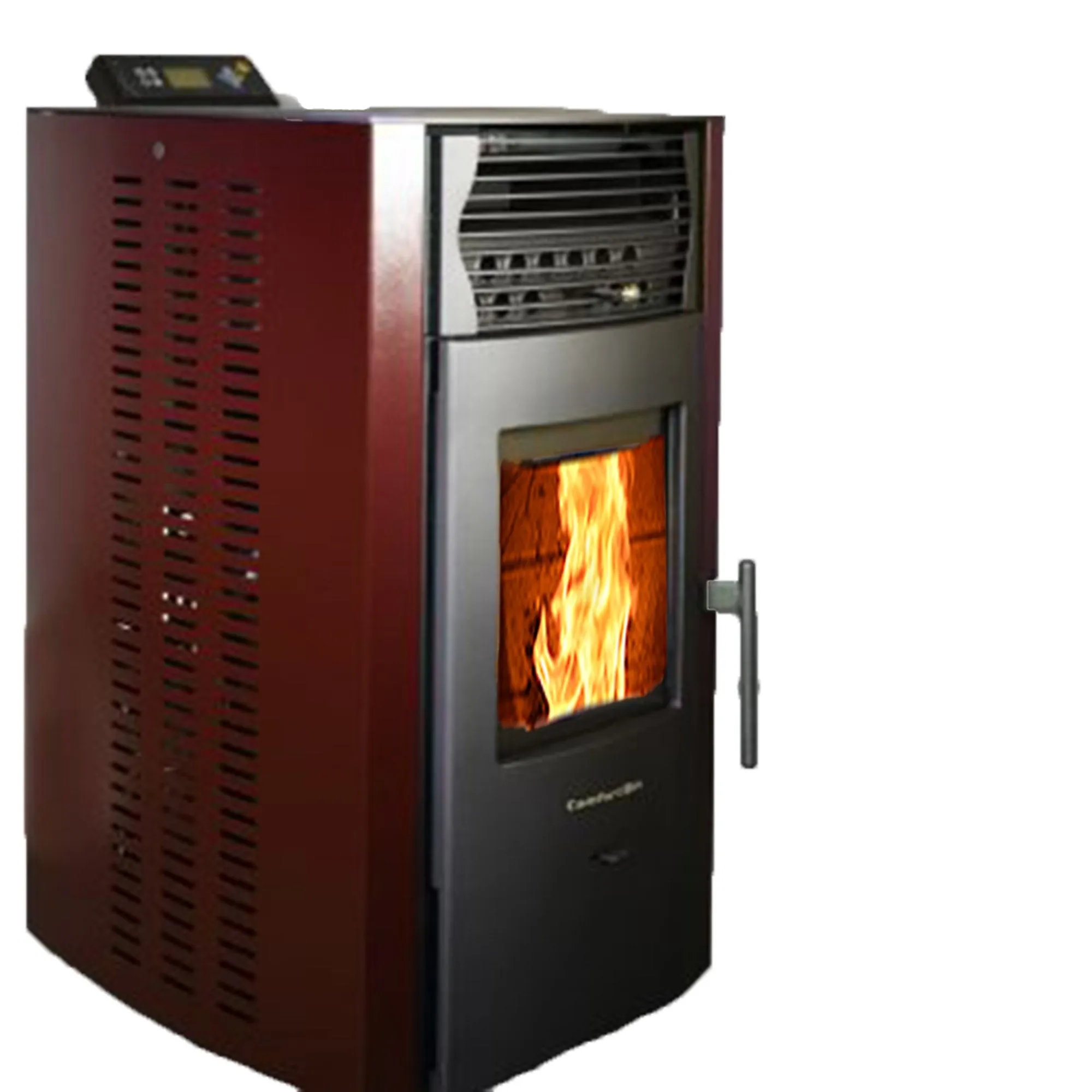 ComfortBilt HP50 2,200 sq. ft. Pellet Stove Auto Ignition 47 lb Hopper Burgundy New