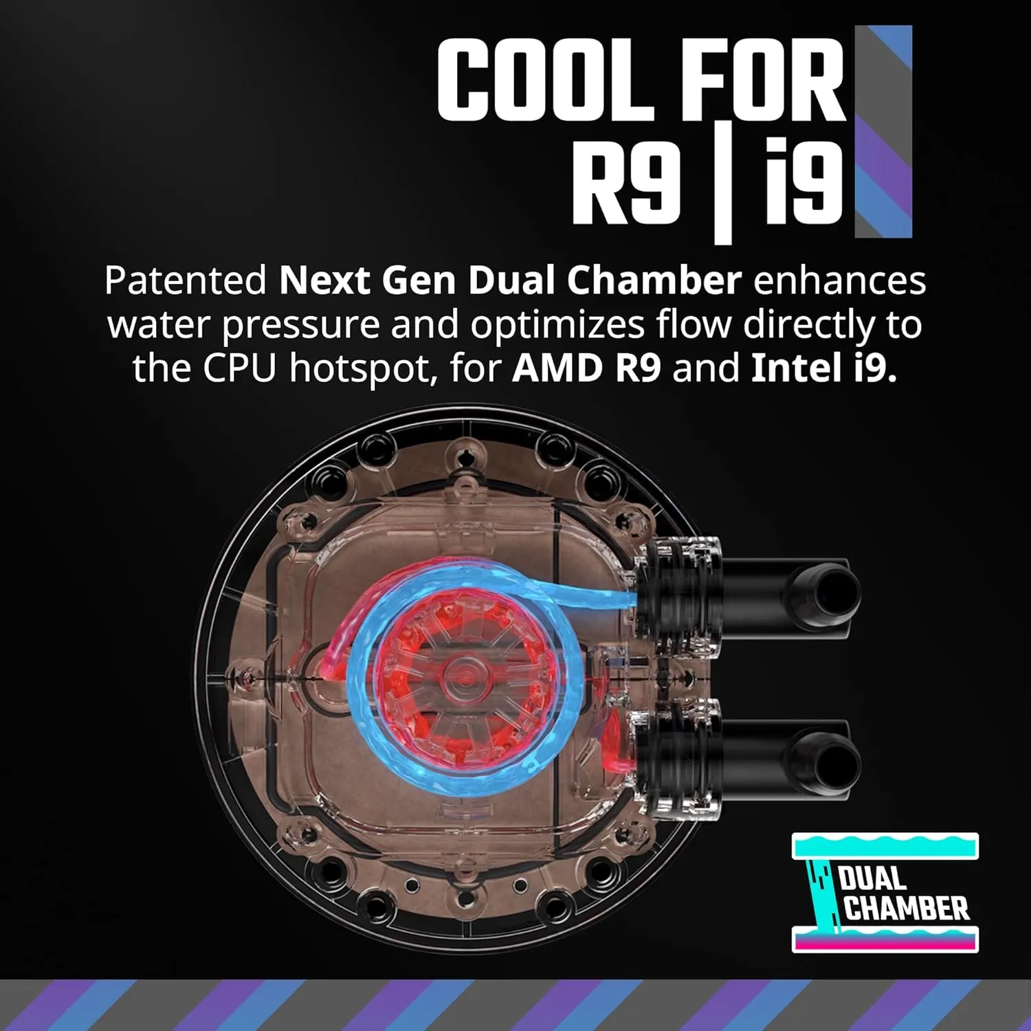 Cooler Master MASTERLIQUID 360 ATMOS ARGB 360mm Liquid CPU Cooler (MLX-D36M-A25PZ-R1)