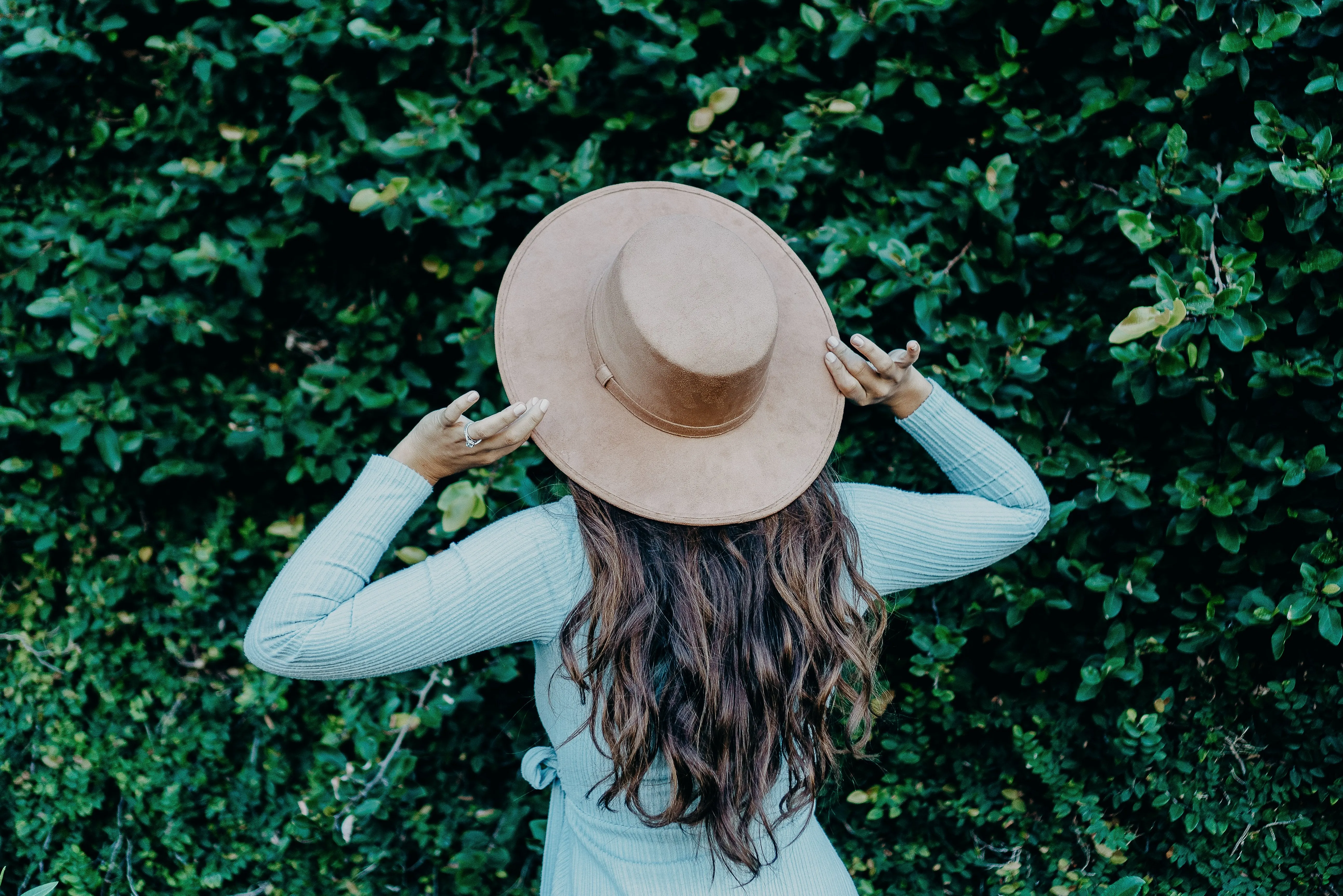 Cordobes Suede Hat- Dark Brown