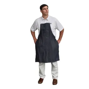 Cordova DA2 Denim Apron with Two Pockets, Black, One Size, 1 Each