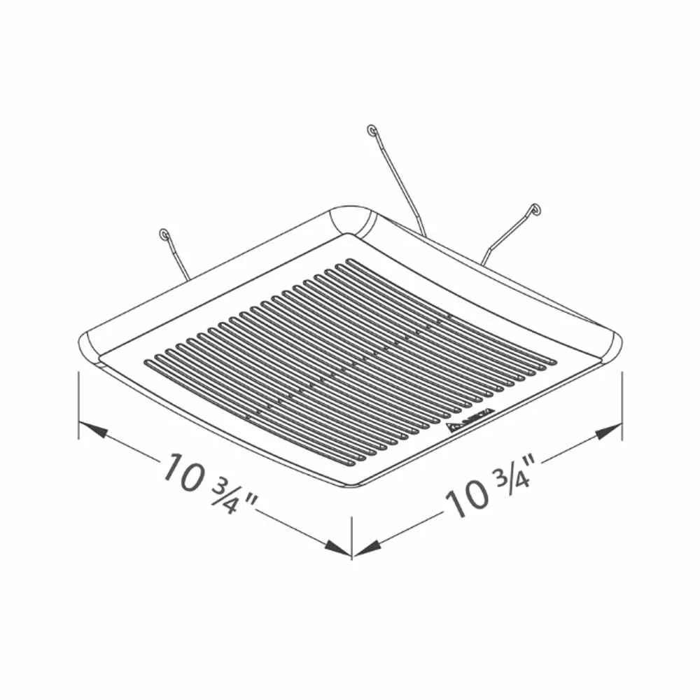 Delta BreezElite Adjustable 80-110 CFM Bathroom Exhaust Fan