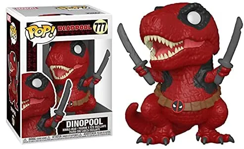 Dinopool Deadpool Pop #777 Pop Marvel Deadpool Vinyl Figure (Bundled with EcoTek Protector to Protect Display Box)