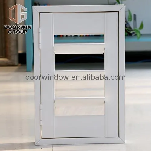 DOORWIN 2021Window fan shutter white picture louvre windows and doors ventilation louvers by Doorwin on Alibaba