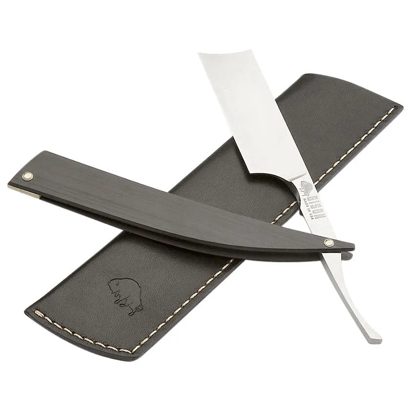 Ezra Arthur   Max Sprecher Straight Razor 8/8" QH Signature Black