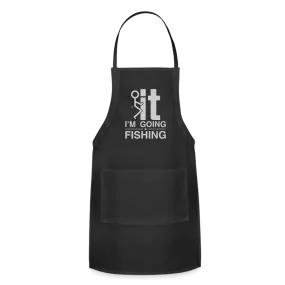 F It I'm Going Fishing Adjustable Apron