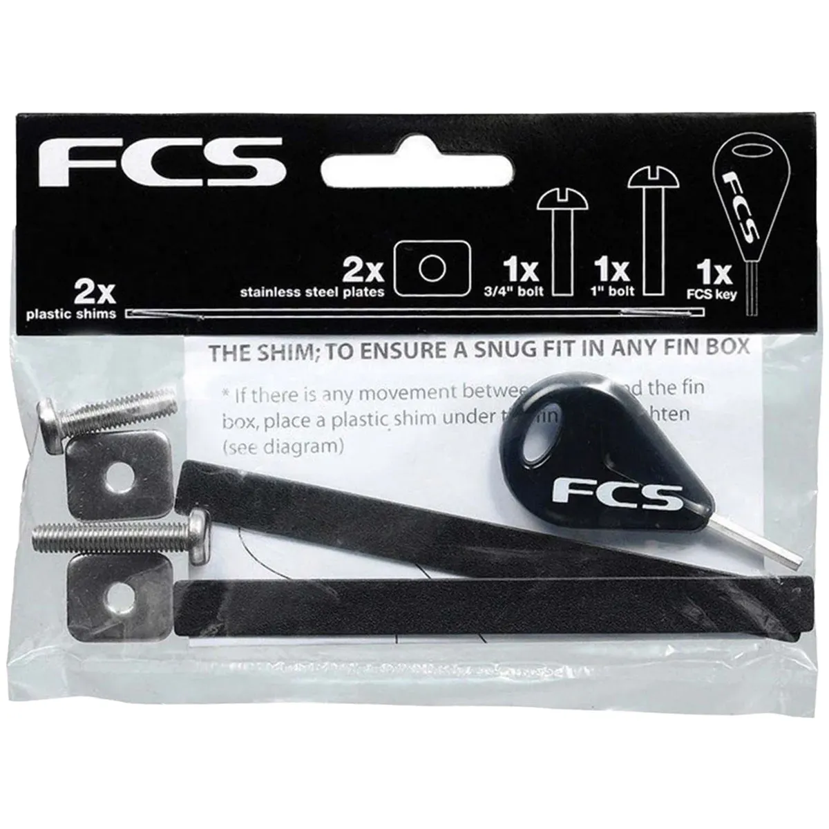 FCS Longboard Spare Parts Kit