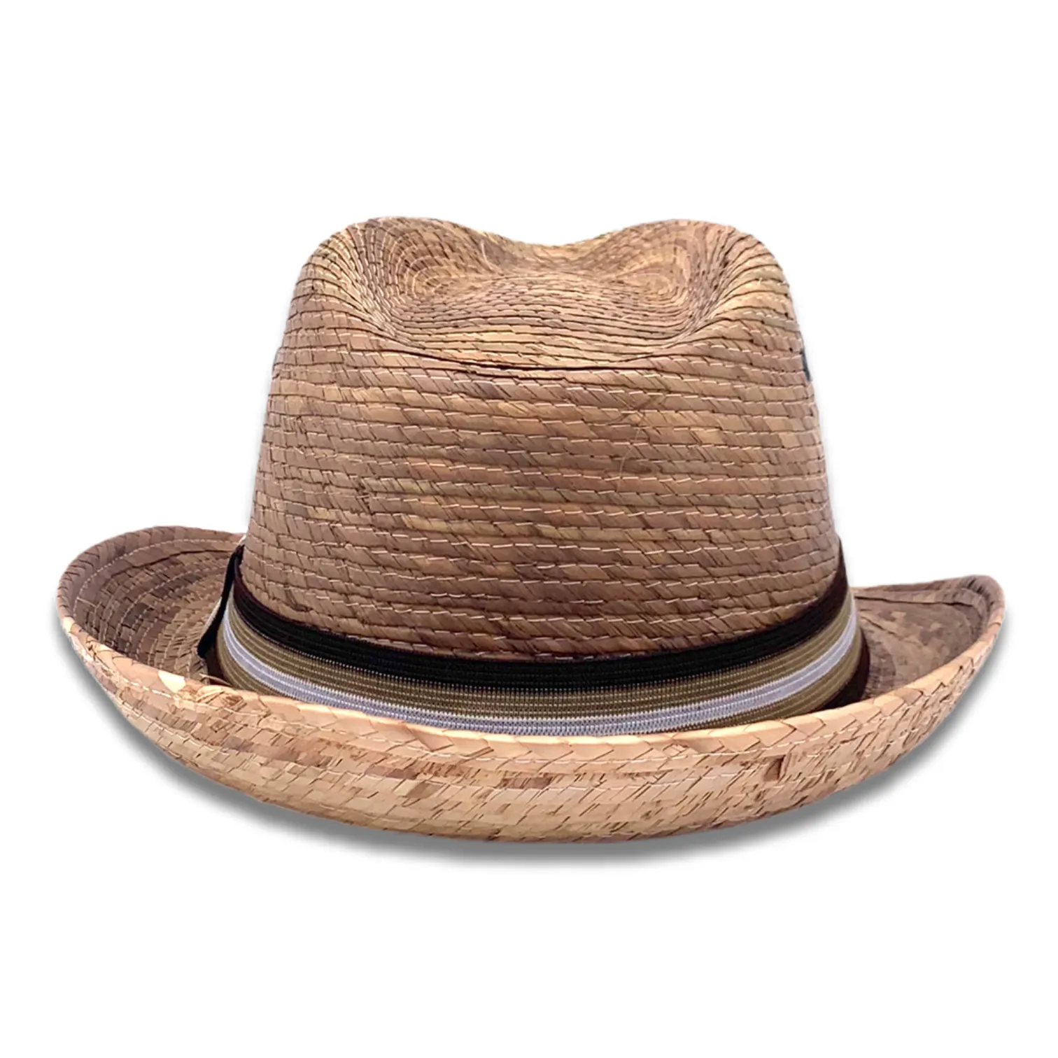 Fedora Palm Hat- Burnt Sahuayo Palm 4