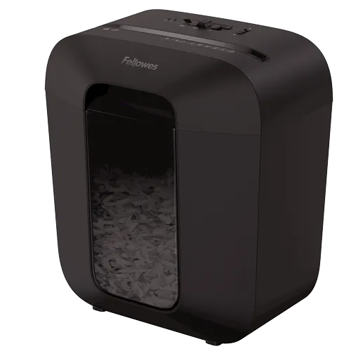 Fellowes Cross Cut Shredder Model  Lx25 Patented Safety Lock