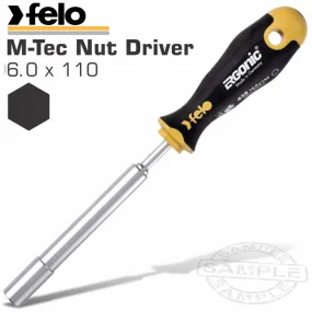 FELo 428 6.0X110 Nut DRiver Ergonic Magnetic FEL42806030