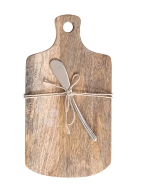 Finn Mango Wood Cheese & Cutting Board