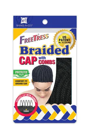 Freetress Braided Cap With Combs