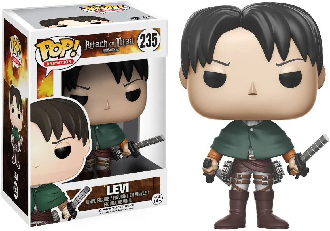 Funko POP Anime Attack on Titan Levi Ackerman Action Figure