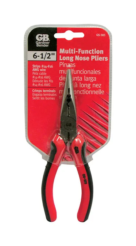 Gardner Bender 6-1/2 in. Alloy Steel Long Nose Pliers