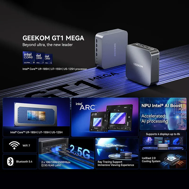 GEEKOM GT1 Mega AI Mini PC