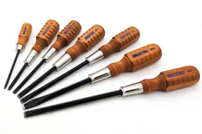 GRACE USA 7 Piece Wood Screwdriver Set SD-WS7