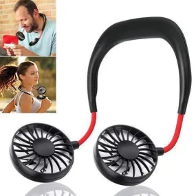 Hand free personal fan