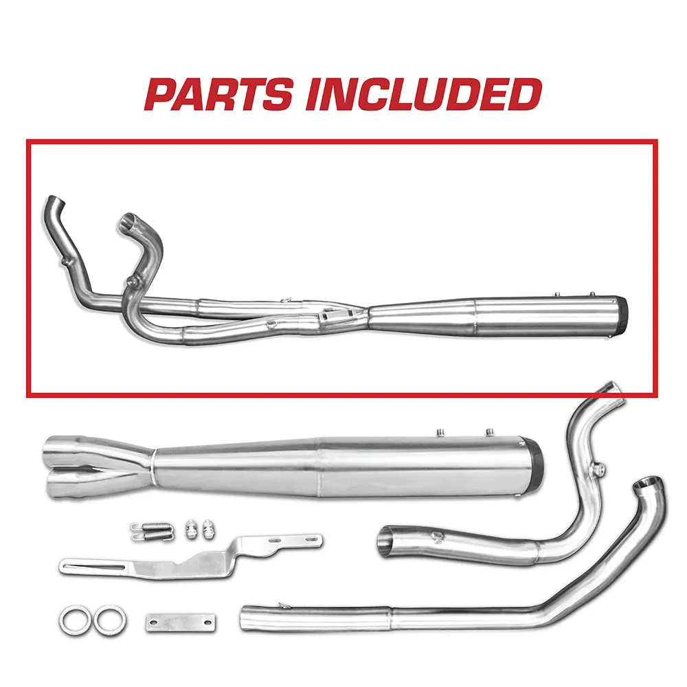 HARLEY TOURING EXHAUST 2-INTO-1