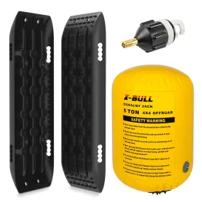 Heavy Duty 5T Exhaust Air Jack   Recovery Tracks, X-BULL