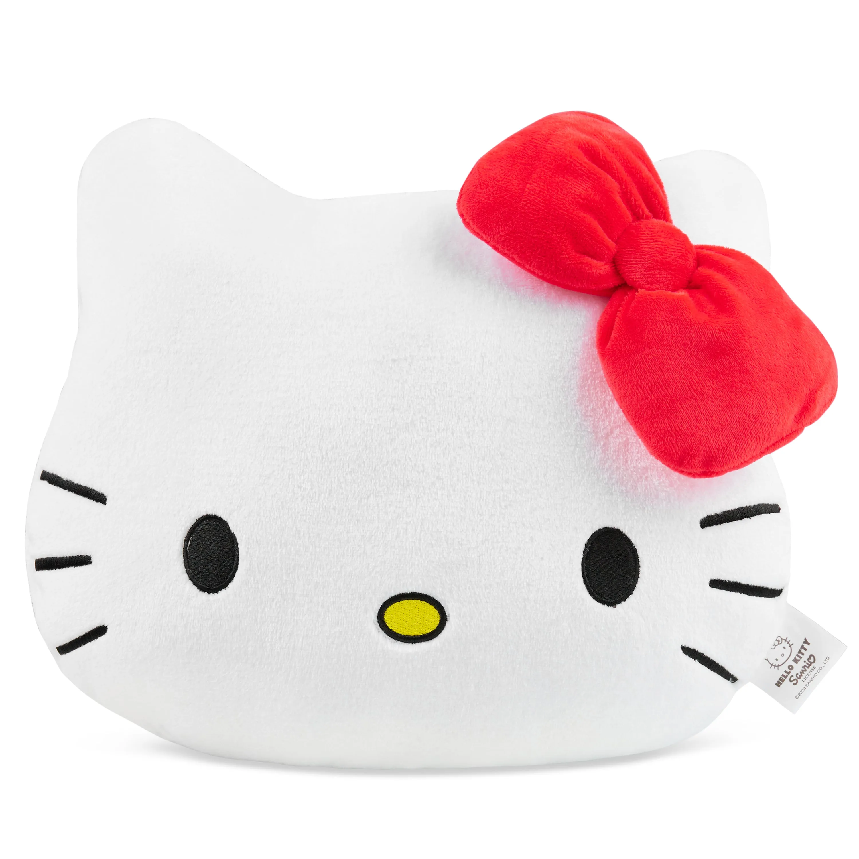 Hello Kitty 3D Plush Pillow Cushion for Bed, Sofa, Cuddle Cushion Women Teens Kids Kawaii Bedroom Accessories 37 x 32cm Gifts for Her