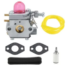 Hipa 753-06190 Carburetor Kit For Bolens MTD BL110 (41AD110G965) (41BD110G965) BL160 (41BD160G965) (41AD160G965) Handheld String Trimmer # WT-973-1