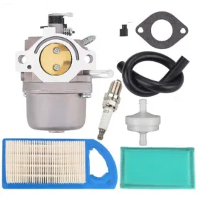 Hipa Carburetor Kit for Briggs & Stratton 21A807 21A877 21A902 21A907 21A977 21B902 21B907 21B972 21B977 Engine # 590399 796077