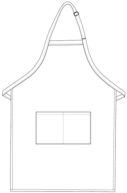 Hunter Deluxe XL Butcher Adjustable Apron (2 Pockets)