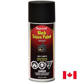 Imperial 340g Stove Paint SB - Black