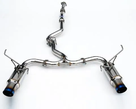 Invidia Dual N1 Titanium Tips Cat-Back Exhaust 2011-2014 WRX/STI Hatchback