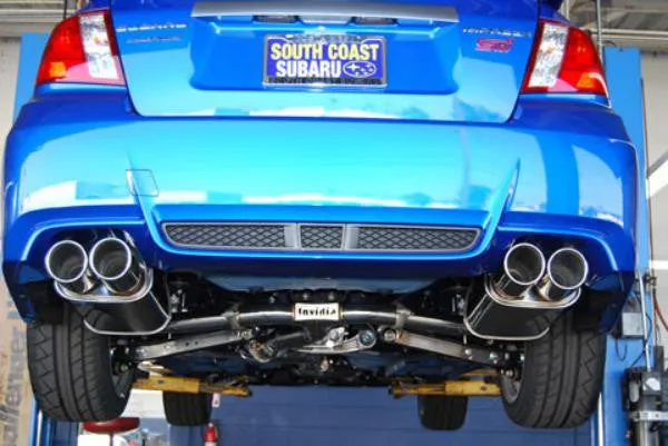 Invidia Q300 Cat-Back Exhaust System 2011-2014 WRX/STI Sedan