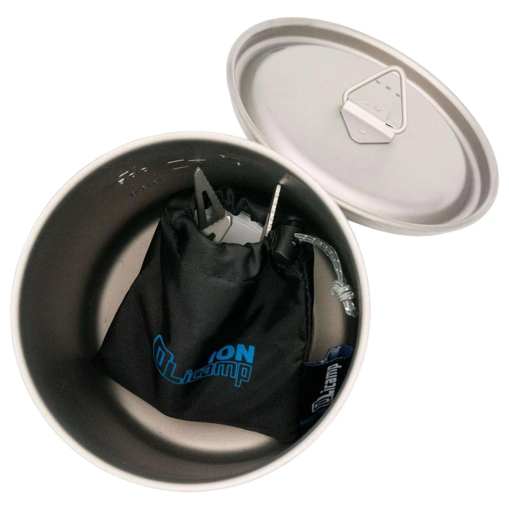 Ion Micro Titanium Stove & Ultra-Light Space Saver Titanium Mug Combo