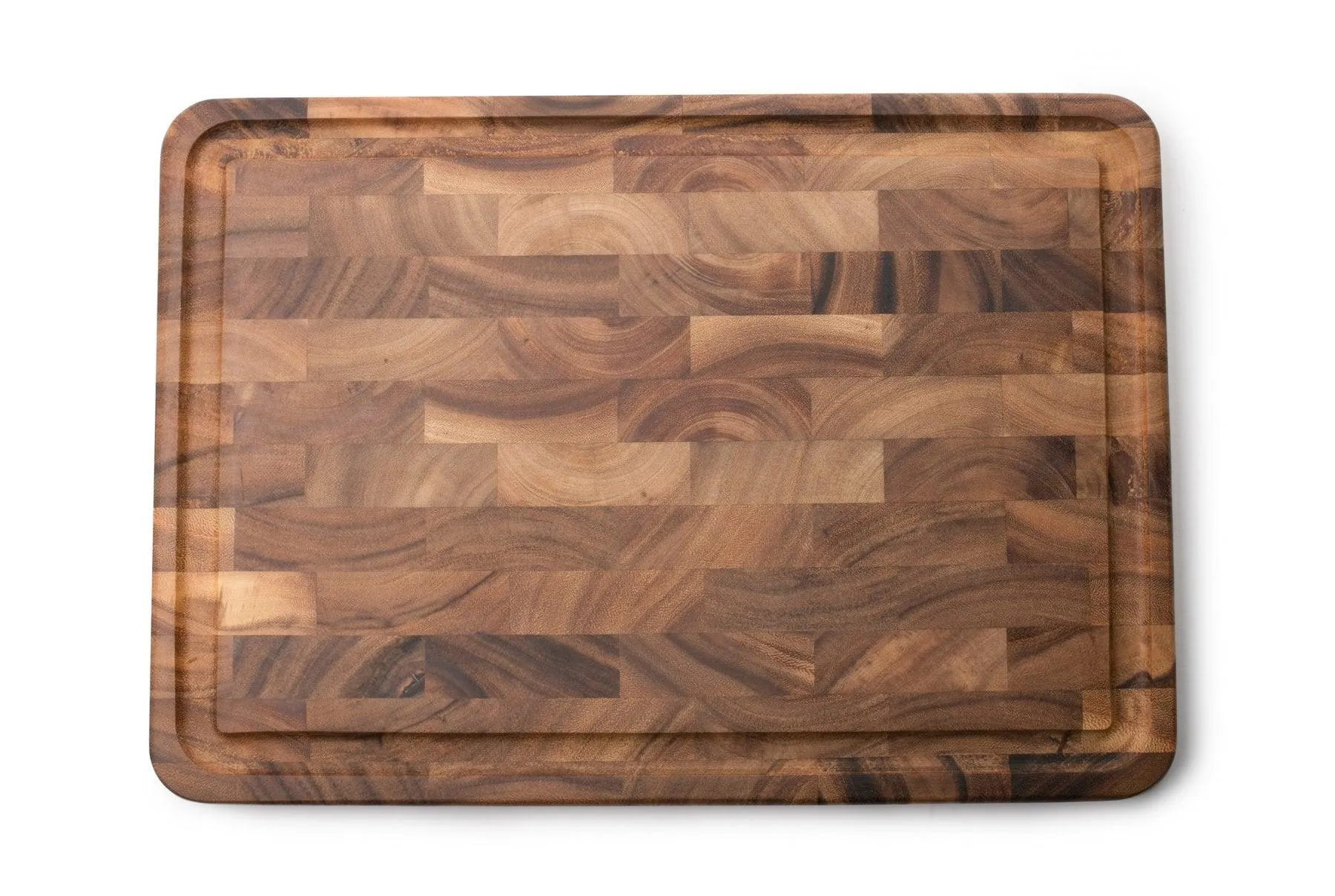 Ironwood Charleston End Grain Board with Channel