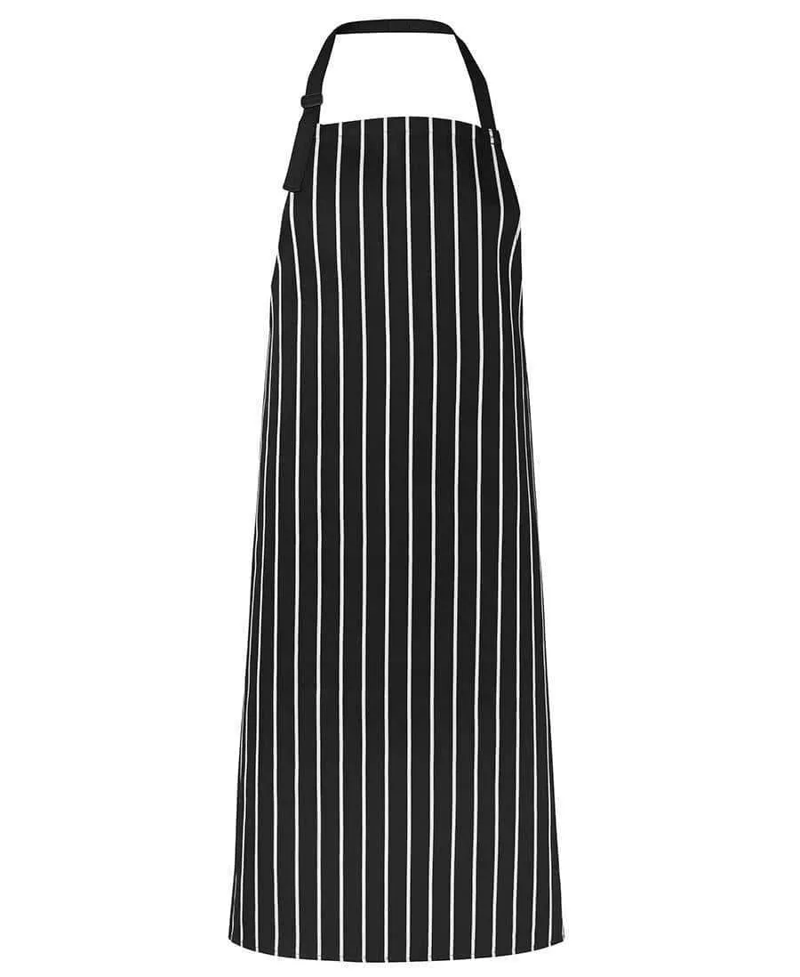 JB'S Bib Striped Apron Without Pocket 5BSNP