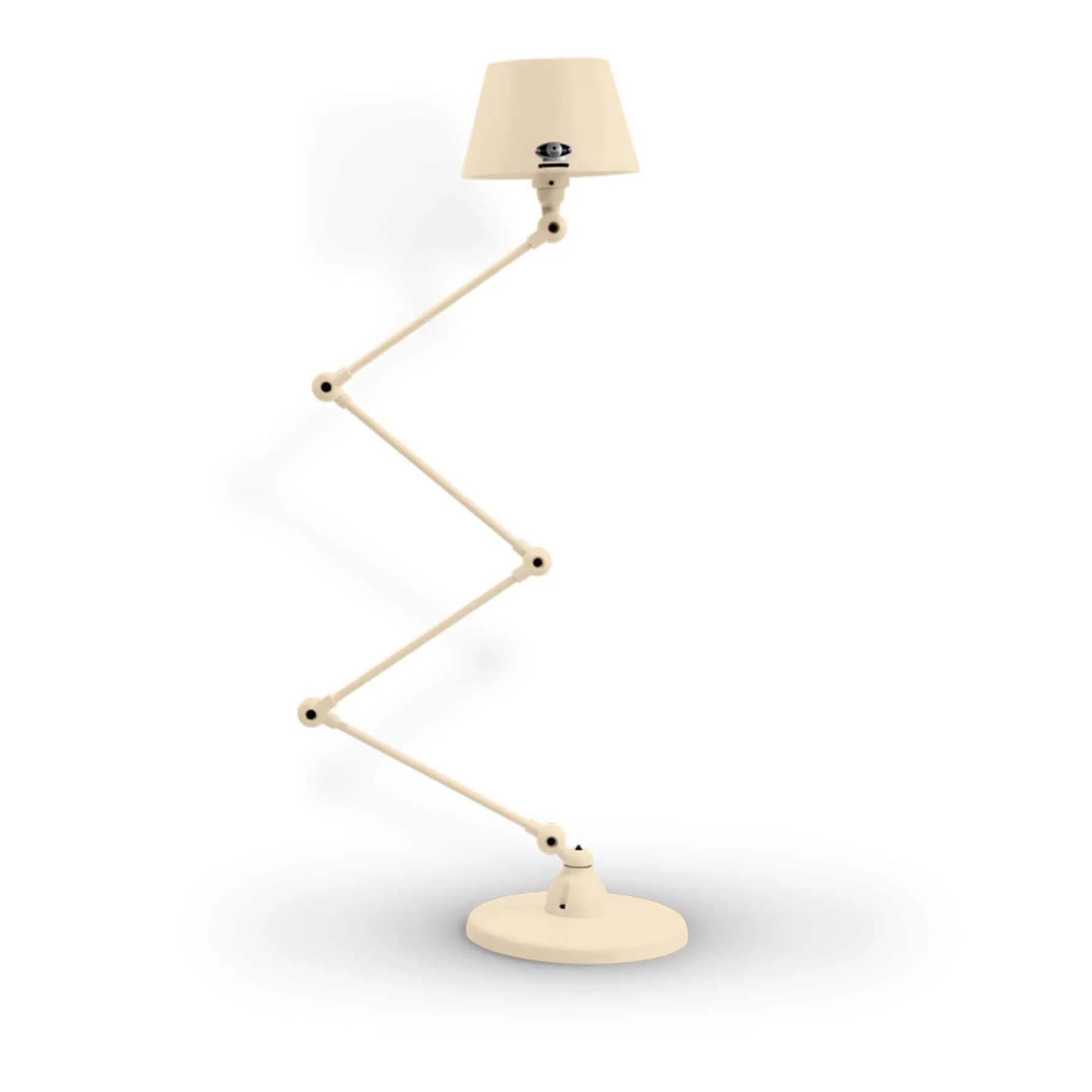 Jielde Aicler Zigzag 4 Arm Desk Or Floor Lamp - Straight Shade