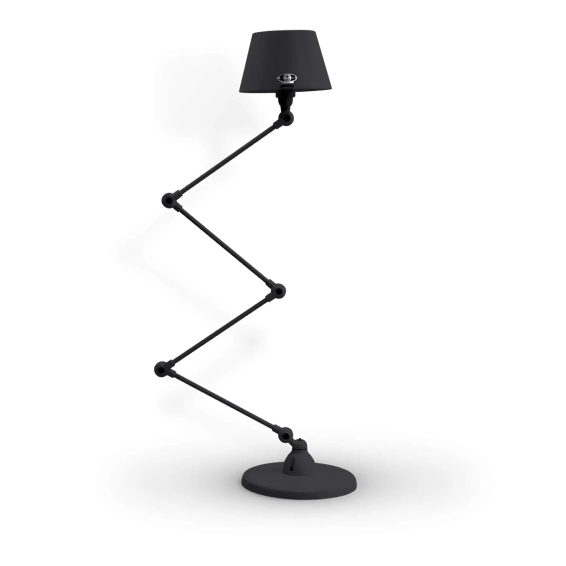 Jielde Aicler Zigzag 4 Arm Desk Or Floor Lamp - Straight Shade