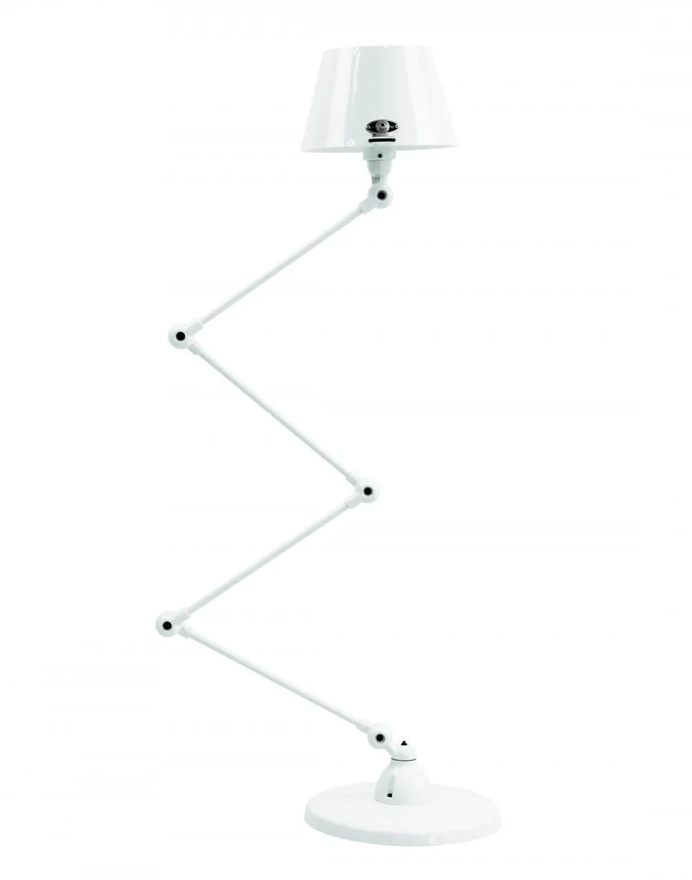 Jielde Aicler Zigzag 4 Arm Desk Or Floor Lamp - Straight Shade