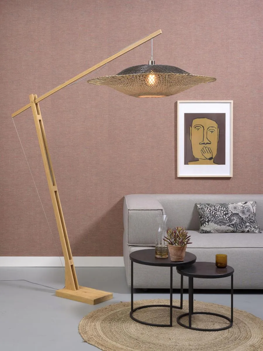 Kalimantan Bamboo Floor Light (Long Arm)