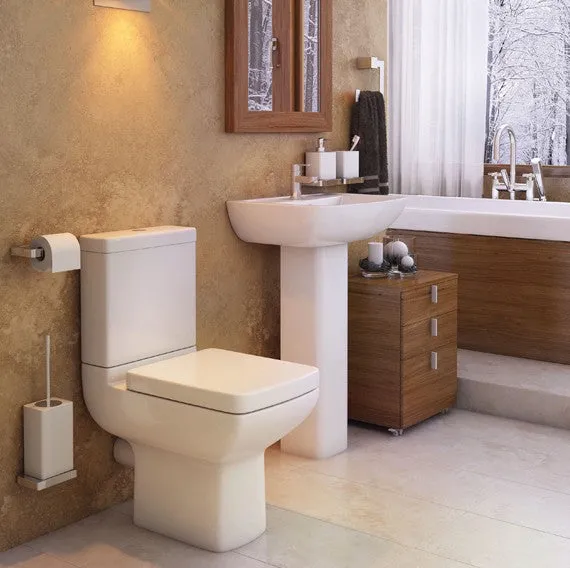 Kartell Pure Close Coupled Toilet with Soft Close Seat