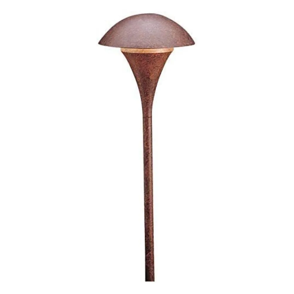 Kichler - 15236TZT - 120V Large Dome Path & Spread Light, Tannery Bronze