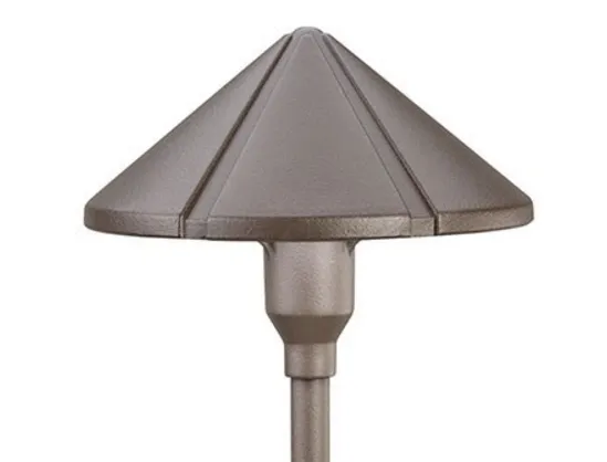 Kichler 15326 Six Groove Center Mount Path Light