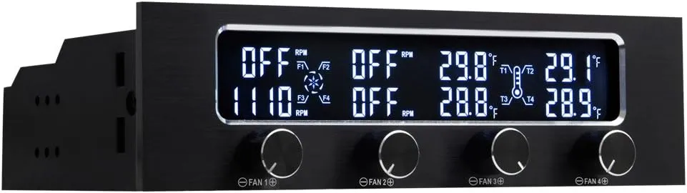 Kingwin FPX-008 Fan Controller 4 Channel With LED