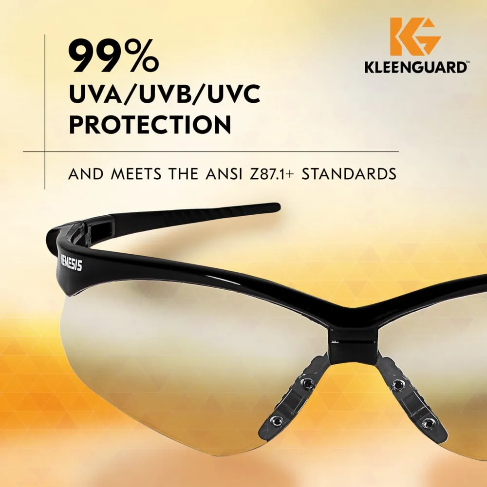 KleenGuard V30 Nemesis Safety Glasses with KleenVision Anti-Fog Coating