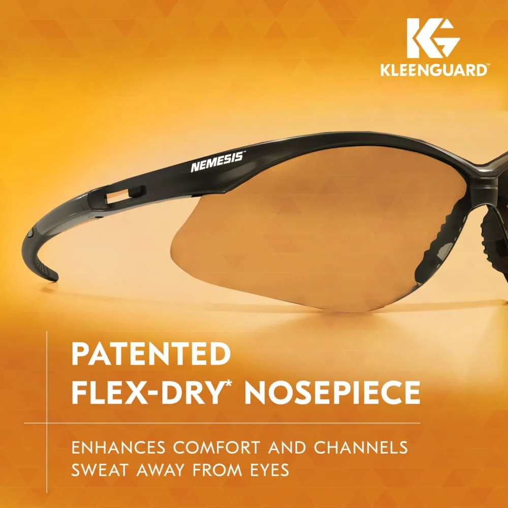 KleenGuard V30 Nemesis Safety Glasses with KleenVision Anti-Fog Coating