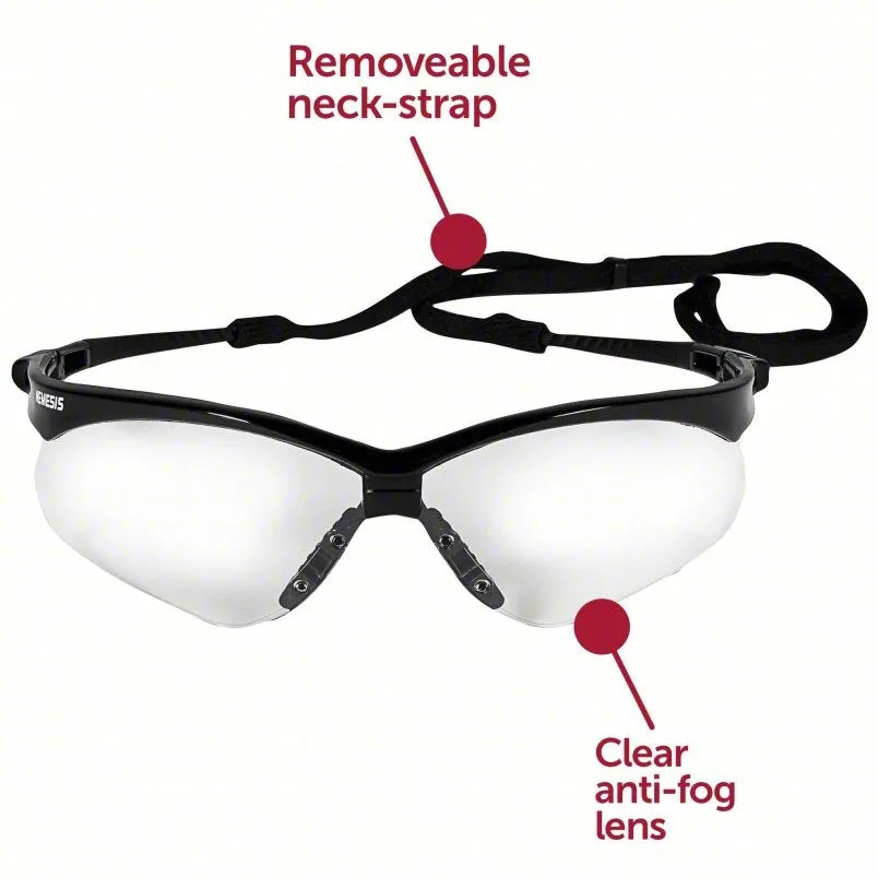 KleenGuard V30 Nemesis Safety Glasses with KleenVision Anti-Fog Coating