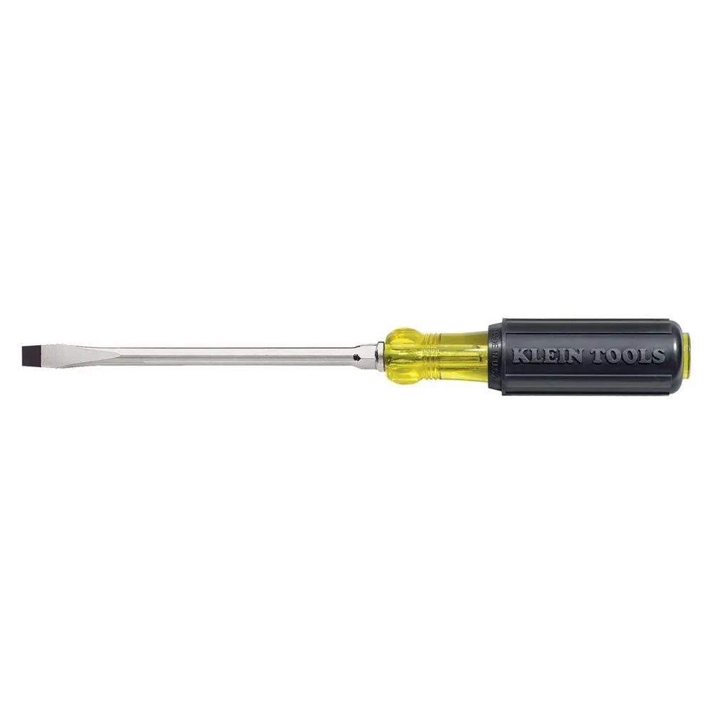 KLEIN Screwdriver Flat Head 7/32'' Keystone Tip with 3'' Shank