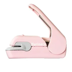 KOKUYO Harinacs Press Needleless Stapler US Press Version Needleless Stapler Taiwan Limited Color Pink