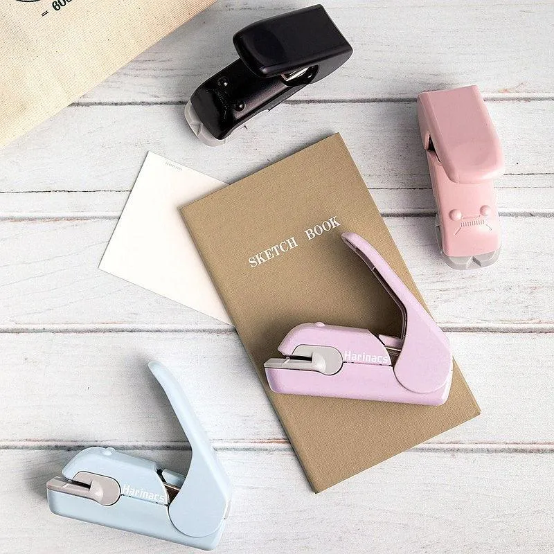 KOKUYO Harinacs Press Needleless Stapler US Press Version Needleless Stapler Taiwan Limited Color Pink