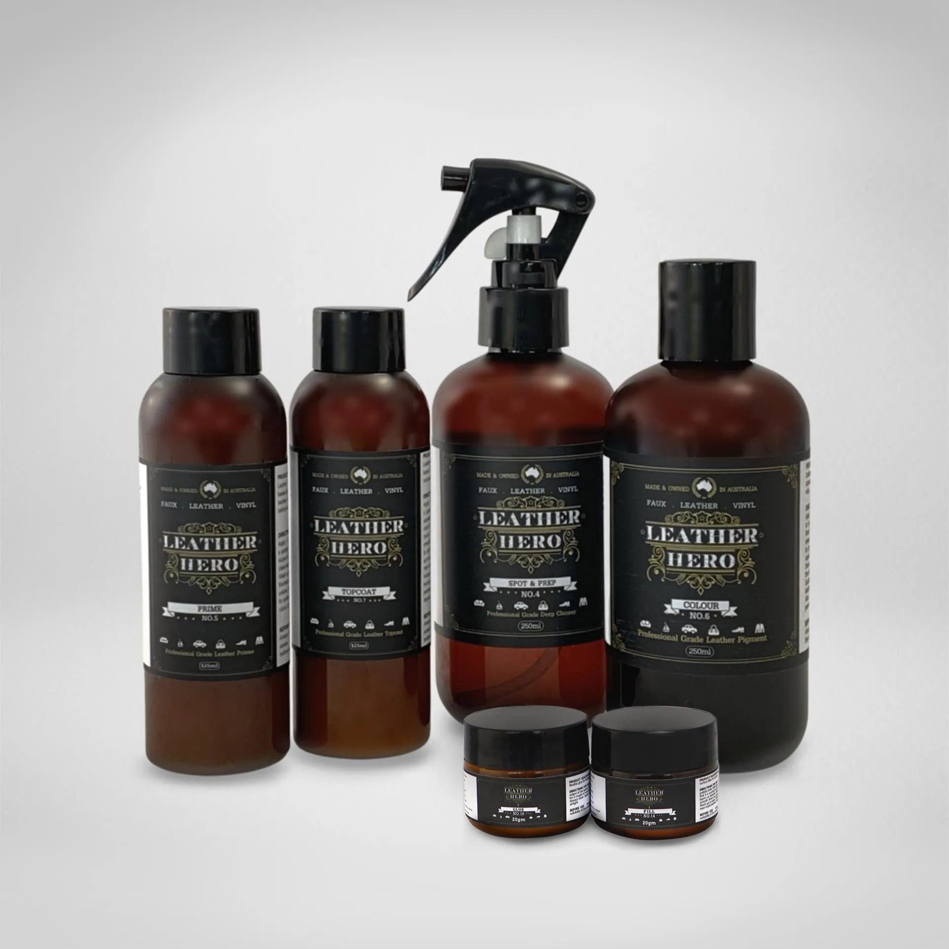 Leather Repair & Recolour Kit - Leaf