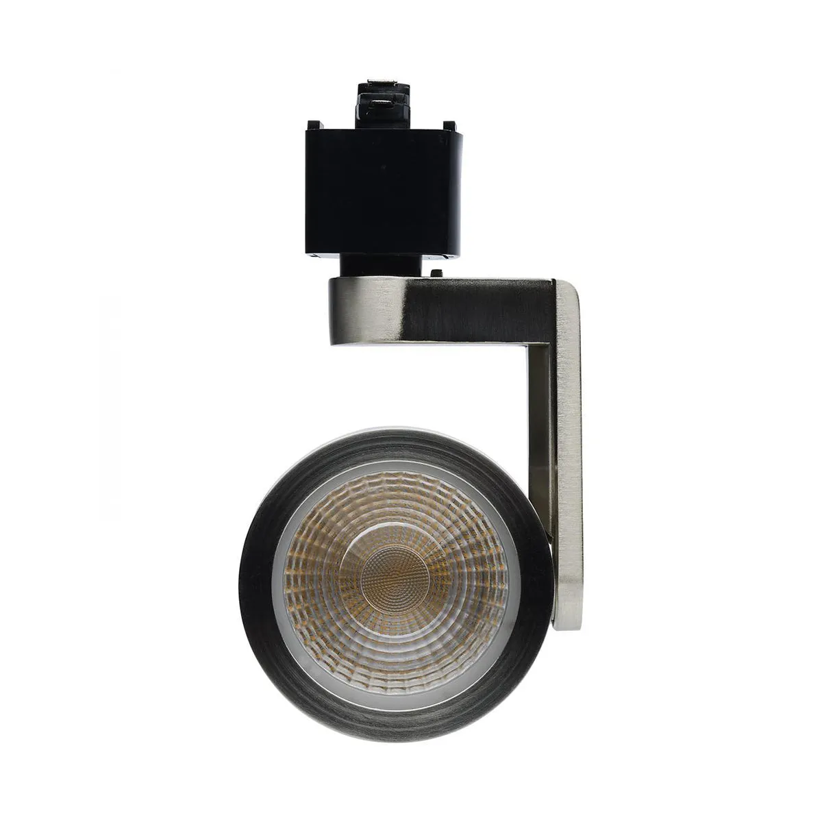 LED Lantern Style Track Head 12W 1020 Lumens 3000K, Halo, 36 Beam Angle, Brushed Nickel Finish