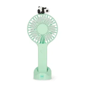 Legami Rechargeable Portable Fan With - Mini Fan - Panda