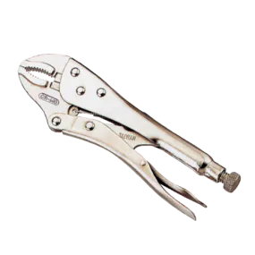 LICOTA MADE IN TAIWAN 5" CURVED JAW LOCKING PLIERS WITH WIRE CUTTER CR-V